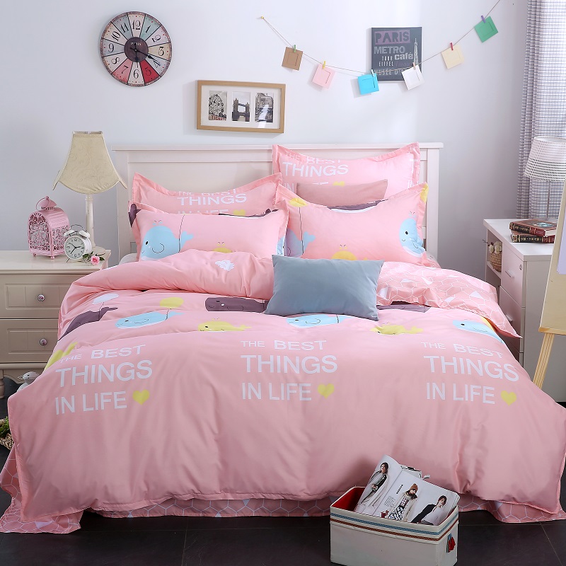 100% Cotton ultra soft Bedding set pastoral style pink flat linen+ bed cover +pillowcase full queen king size -jogo de cama, As picture
100% Cotton ultra soft Bedding set pastoral style pink flat linen+ bed cover +pillowcase full queen king size -jogo de cama, As picture