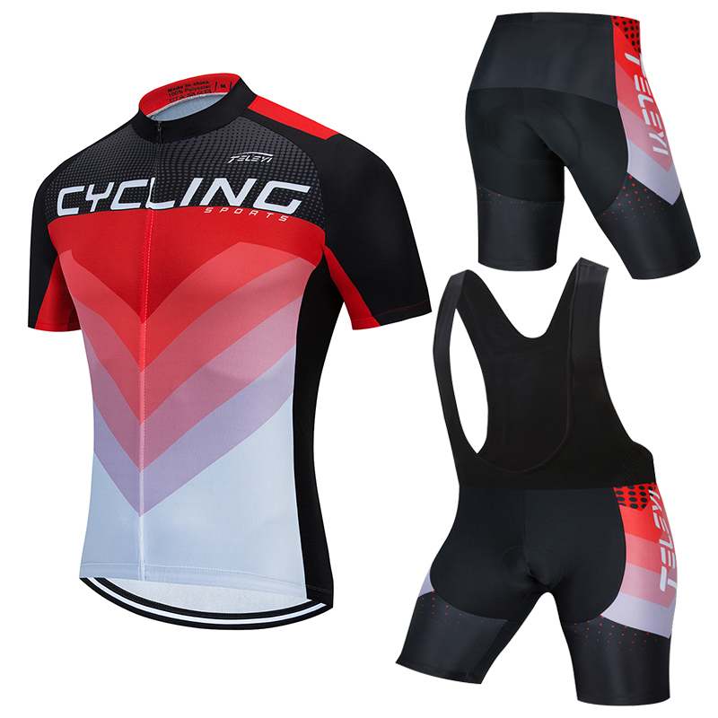 TELEYI Summer Cycling Jersey Short Sleeve Set Bike Bicycle Clothing ropa Ciclismo uniformes Cycle Clothes Maillot Bib Shorts
TELEYI Summer Cycling Jersey Short Sleeve Set Bike Bicycle Clothing ropa Ciclismo uniformes Cycle Clothes Maillot Bib Shorts
