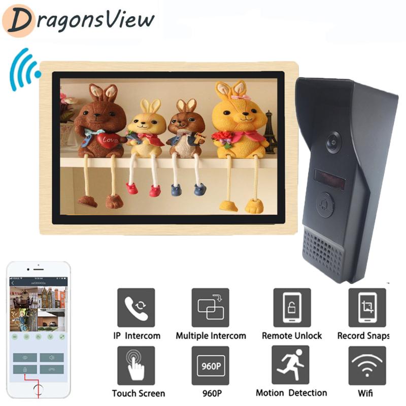 DragonsView Wifi Video Intercom with Motion Detection Record 10 Inch Wireless Video Door Phone Doorbell with Camera 960P Unlock
DragonsView Wifi Video Intercom with Motion Detection Record 10 Inch Wireless Video Door Phone Doorbell with Camera 960P Unlock