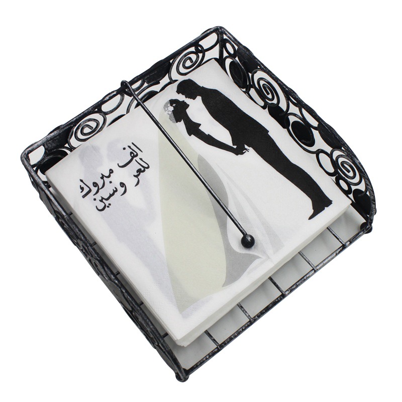 Artistic Bride Printed Tissue Feature Decoration Paper Napkins For Wedding & Party 20Pcs / Pack / Lot Table Napkin
Artistic Bride Printed Tissue Feature Decoration Paper Napkins For Wedding & Party 20Pcs / Pack / Lot Table Napkin