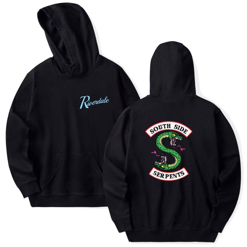 UplzCoo Hoodies Young Men Women SOUTH SIDE SERPENTS Harajuku Boys Girls Fashion Oversize Sweatshirts Pullover OA0191