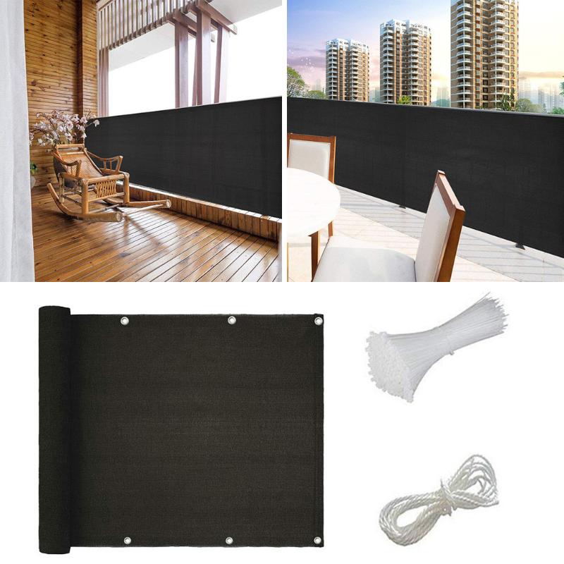 Flat Wire Fence Privacy Net Sewing Buckle Sunshade Wind Fence Protection Net Wind Child Safe Protection Summer Supply 2020 New, Black 
Flat Wire Fence Privacy Net Sewing Buckle Sunshade Wind Fence Protection Net Wind Child Safe Protection Summer Supply 2020 New, Black