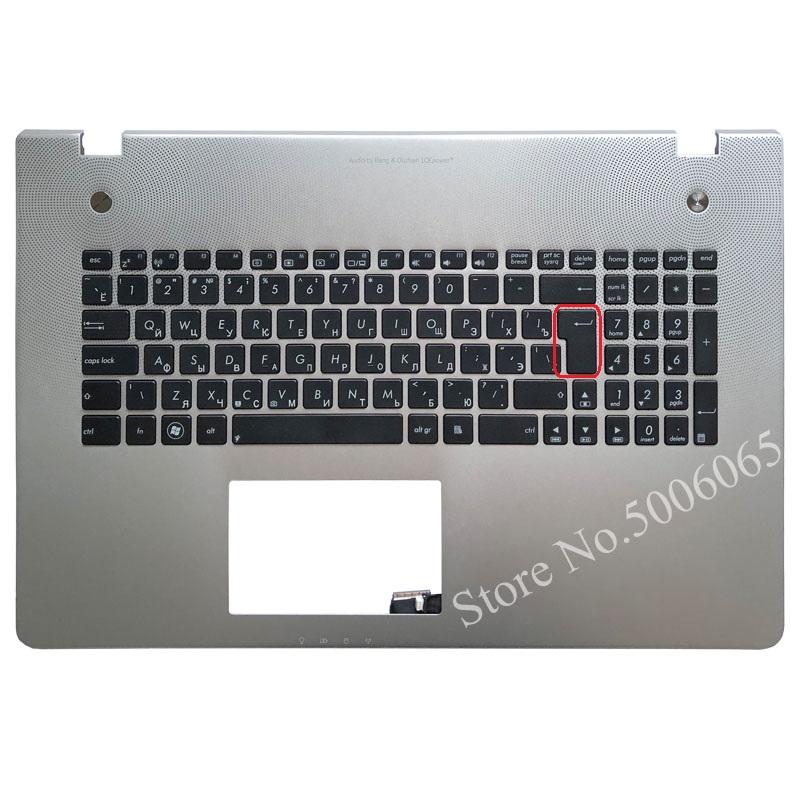 New Russian Keyboard for Asus N76 N76VB N76VJ N76VM N76VZ RU Laptop keyboard with Palmrest Upper cover
New Russian Keyboard for Asus N76 N76VB N76VJ N76VM N76VZ RU Laptop keyboard with Palmrest Upper cover