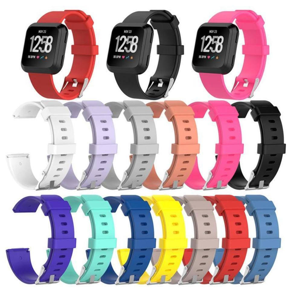 

Soft Silicone Replacement Watch Bands Wristband Bracelet Band Wearable Belt Strap For Fitbit Versa Smart Watchbands