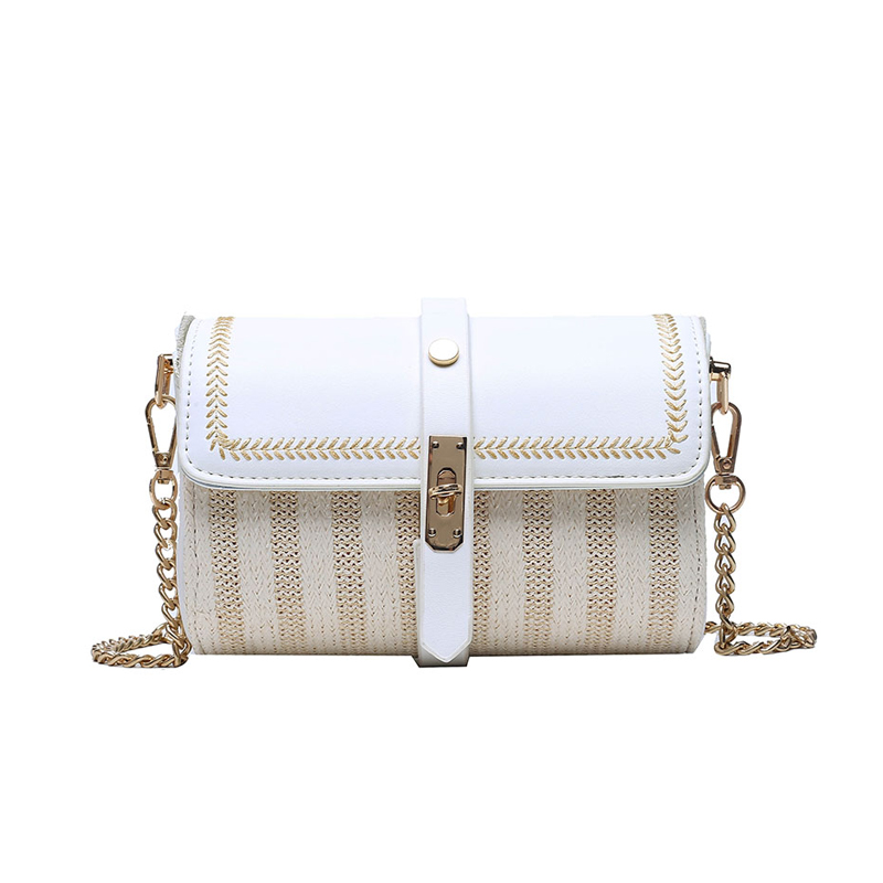 Web Celebrity Chain Small Bag 2020 New Bag Straw Knits Cross-body Women's Spring/Summer Western Style One-shoulder, Black
Web Celebrity Chain Small Bag 2020 New Bag Straw Knits Cross-body Women's Spring/Summer Western Style One-shoulder, Black