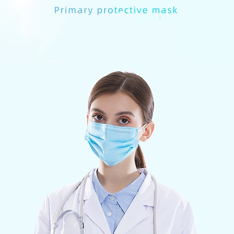 Disposable mask thickened three-layer non-woven fabric mask with melt blown cloth dust and fog proof adult disposable air mask (50 pieces
Disposable mask thickened three-layer non-woven fabric mask with melt blown cloth dust and fog proof adult disposable air mask (50 pieces
