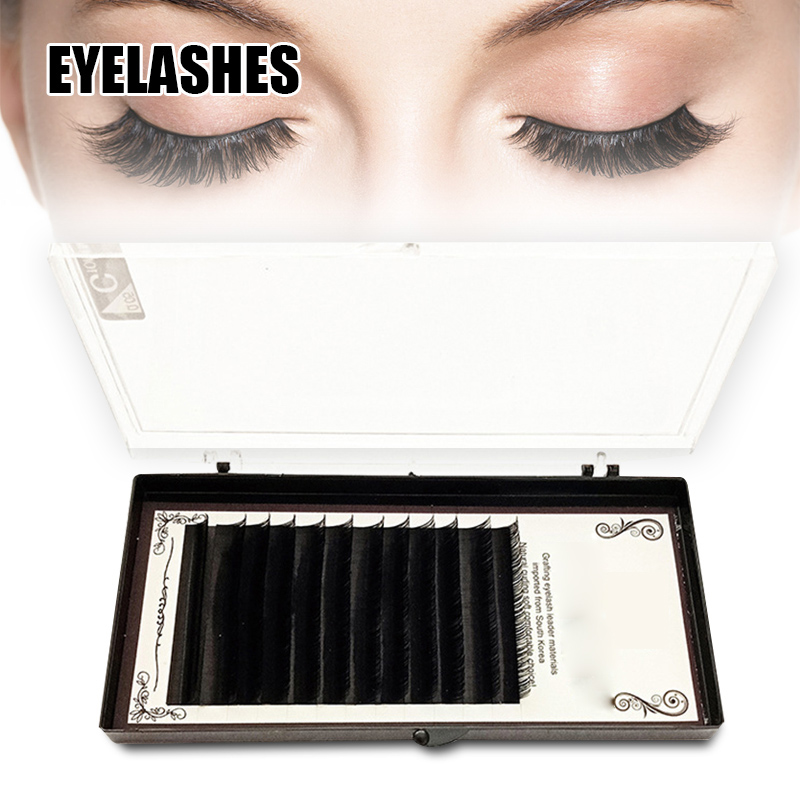 Lashes Soft Eyelashes Extension Individual Thick Makeup Beauty for Women Lady WH998