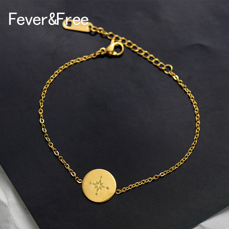 Fever&Free Stainless Steel Bracelet For Women Gold Star Round Link Chain Fashion Simple Bangle Bracelet Jewelry Gift
Fever&Free Stainless Steel Bracelet For Women Gold Star Round Link Chain Fashion Simple Bangle Bracelet Jewelry Gift