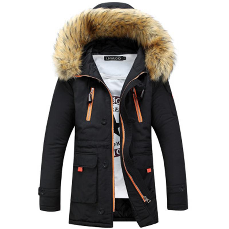 Man Thick Fur Collar Coats Fashion Trend Long Sleeve Casual Hooded Outerwear Jacket Designer Male New Zipper Mid-length Plush Coat, Black
Man Thick Fur Collar Coats Fashion Trend Long Sleeve Casual Hooded Outerwear Jacket Designer Male New Zipper Mid-length Plush Coat, Black