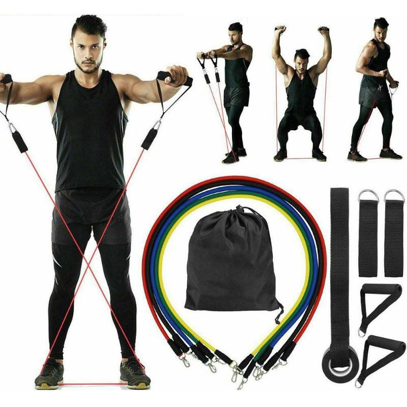 11PCS Resistance Band Workout 30 Strength Full Body Exercise 100LB Muscle Train Gym Stretch Belt Indoor Sport Home Fitness Rope
11PCS Resistance Band Workout 30 Strength Full Body Exercise 100LB Muscle Train Gym Stretch Belt Indoor Sport Home Fitness Rope