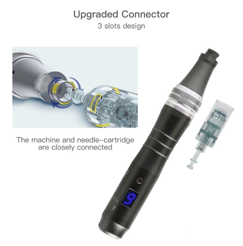 Newest dr pen M8-W/C 6 speed wired wireless MTS microneedle derma pen manufacturer micro needling therapy system