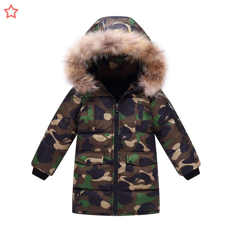 Winter Thicken Warm Camouflage Fur Collar Kids Boys Girls Jackets Kids Windproof Jackets Baby Boys Girls Jackets, As picture
Winter Thicken Warm Camouflage Fur Collar Kids Boys Girls Jackets Kids Windproof Jackets Baby Boys Girls Jackets, As picture