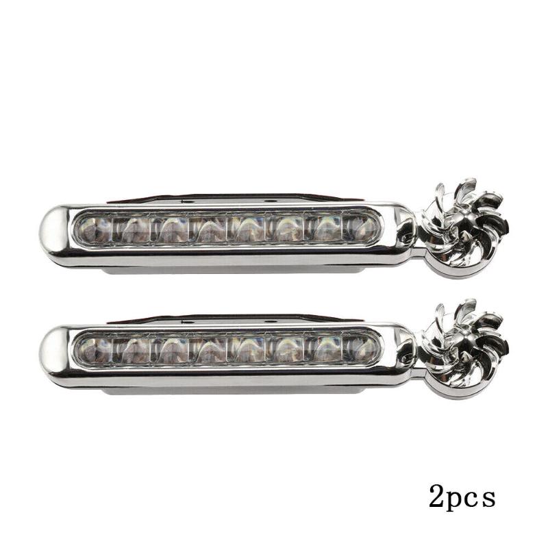 2 Pcs Wind Power 8 LED Car Daytime Running Light Fog Light Car Driving Lights RDR, As pic
2 Pcs Wind Power 8 LED Car Daytime Running Light Fog Light Car Driving Lights RDR, As pic