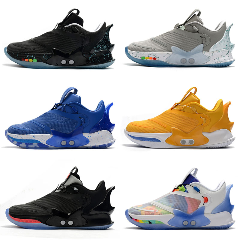 New Ease Tie Technology Adapt BB 2.0 Mens Basketball Shoes White Black Mags Zoom Fashion men high top shoes white sneakers men trainers, As picture 4
New Ease Tie Technology Adapt BB 2.0 Mens Basketball Shoes White Black Mags Zoom Fashion men high top shoes white sneakers men trainers, As picture 4