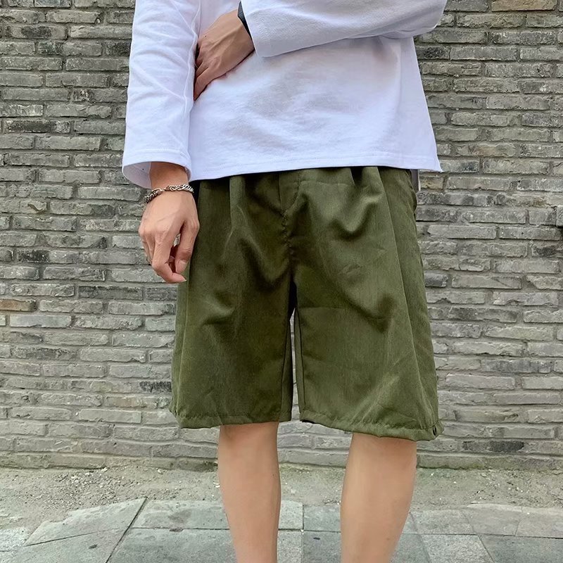 Summer Brand New Men's Casual Shorts Cotton Short Pants for Men Pure Color Drawstring Knee Length Beach Short Slacks Size 2XL, Black
Summer Brand New Men's Casual Shorts Cotton Short Pants for Men Pure Color Drawstring Knee Length Beach Short Slacks Size 2XL, Black