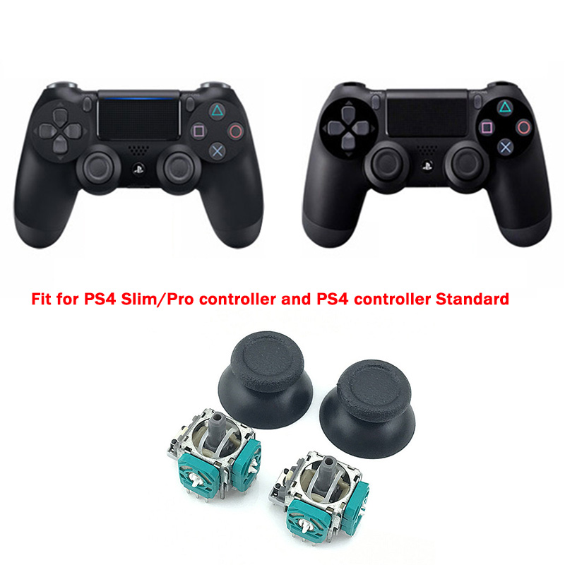 New 2pcs 3D Analog Axis Joystick Module Potentiometer with black thumbstick button cap For 4 pro slim controller
New 2pcs 3D Analog Axis Joystick Module Potentiometer with black thumbstick button cap For 4 pro slim controller