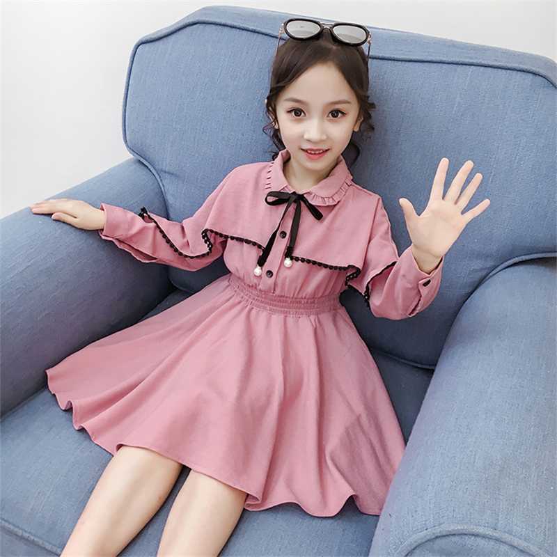 Children Princess Dresses For Girls Autumn Kids Long Sleeves Cape Dresses Skirt Clothes Fashion Tunic Dress Bownot Robe, Pink
Children Princess Dresses For Girls Autumn Kids Long Sleeves Cape Dresses Skirt Clothes Fashion Tunic Dress Bownot Robe, Pink