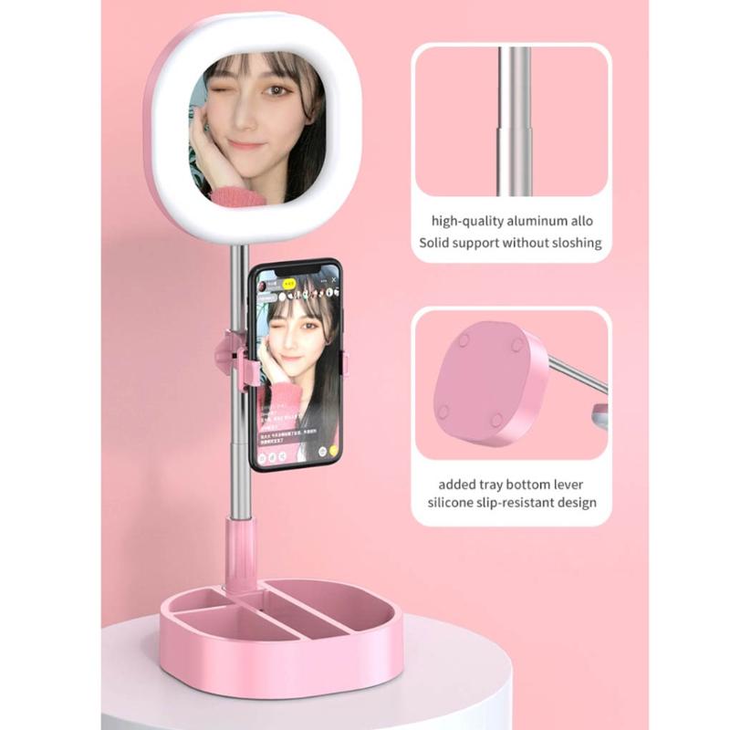 LED Ring Light Lamp Tripod Beauty Selfie Desktop Dimmable Photo Video Camera Phone Lights Ringlight For Live Show Fill Light
LED Ring Light Lamp Tripod Beauty Selfie Desktop Dimmable Photo Video Camera Phone Lights Ringlight For Live Show Fill Light