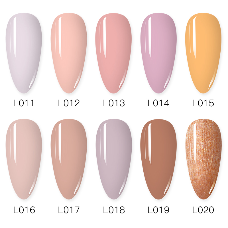 Nail Art Kits SENALAY UV Gel Polish Set Kit Semi Permanent Soak Off Base Top Coat Hybrid Varnishes For Manicure