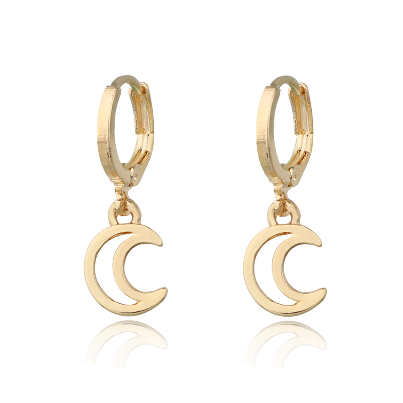 1Pair European Gothic Moon Hoop Earrings for Women Gold Color Tiny Huggie Charm Hoops Earrings Minimalist Jewelry E499
1Pair European Gothic Moon Hoop Earrings for Women Gold Color Tiny Huggie Charm Hoops Earrings Minimalist Jewelry E499