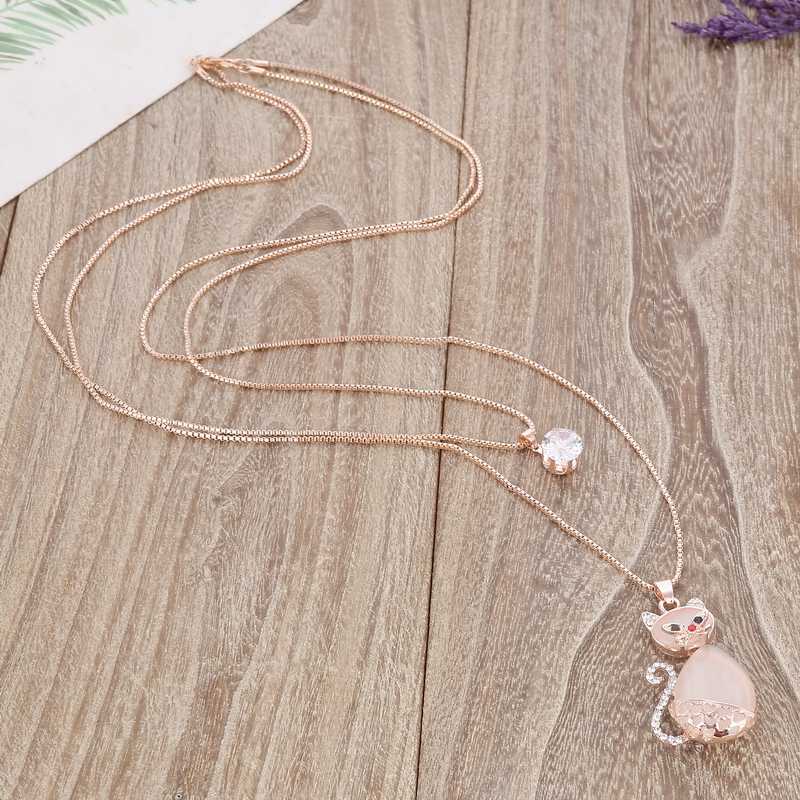 2020 New Arrival Female Opal Stone Pendant Necklace Tassel Long Winter Sweater Chain Necklace Women Necklaces Wholesale Sales
2020 New Arrival Female Opal Stone Pendant Necklace Tassel Long Winter Sweater Chain Necklace Women Necklaces Wholesale Sales