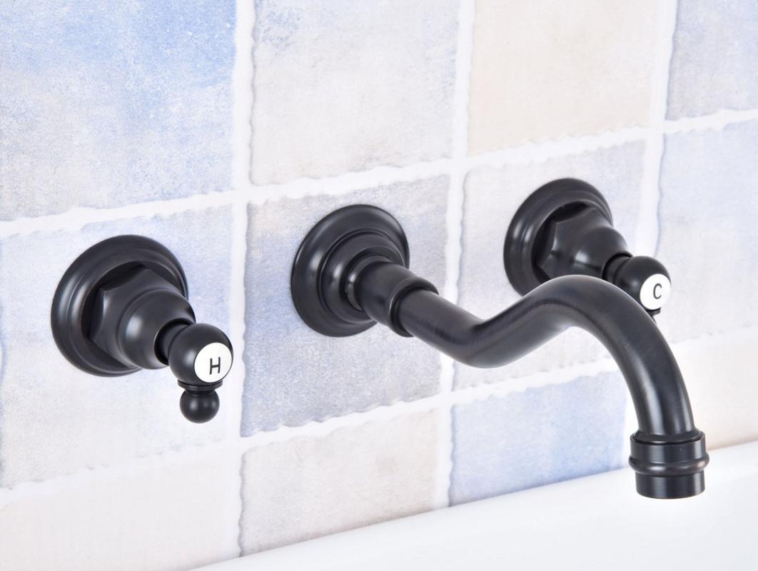 Wall Mount Black Oil Rubbed Bronze Bathroom Basin Faucet Widespread Dual Handle Vanity Sink Mixer Tap Lsf498
Wall Mount Black Oil Rubbed Bronze Bathroom Basin Faucet Widespread Dual Handle Vanity Sink Mixer Tap Lsf498