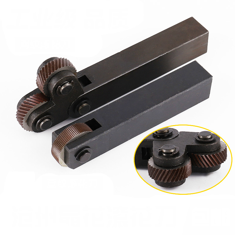 26mm Knurling Tool Steel Dia Dual/Single Wheels Linear Pitch Knurl Set Lathe Cutter Machine Tools 0.6mm-3.0mm
26mm Knurling Tool Steel Dia Dual/Single Wheels Linear Pitch Knurl Set Lathe Cutter Machine Tools 0.6mm-3.0mm