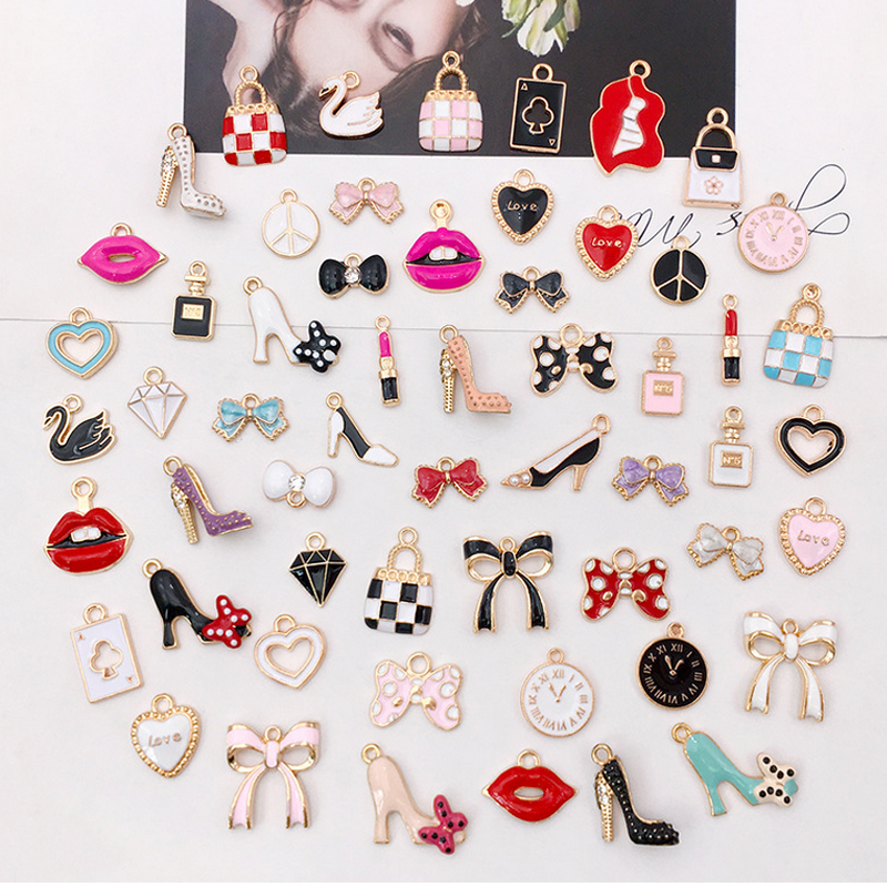 55pcs/pack Multistyle Diy Bracelet Necklace Charms Pendants Cute Diy Jewelry Making Accessories Components Wholesale Price, Bronze;silver
55pcs/pack Multistyle Diy Bracelet Necklace Charms Pendants Cute Diy Jewelry Making Accessories Components Wholesale Price, Bronze;silver
