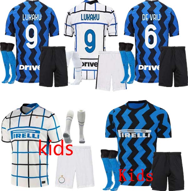 20 21 LUKAKU ERIKSEN LAUTARO soccer jersey kits 2020 2021 kids kit ALEXIS SENSI SKRINIAR BROZOVIC Milan football shirt set uniforms, White
20 21 LUKAKU ERIKSEN LAUTARO soccer jersey kits 2020 2021 kids kit ALEXIS SENSI SKRINIAR BROZOVIC Milan football shirt set uniforms, White