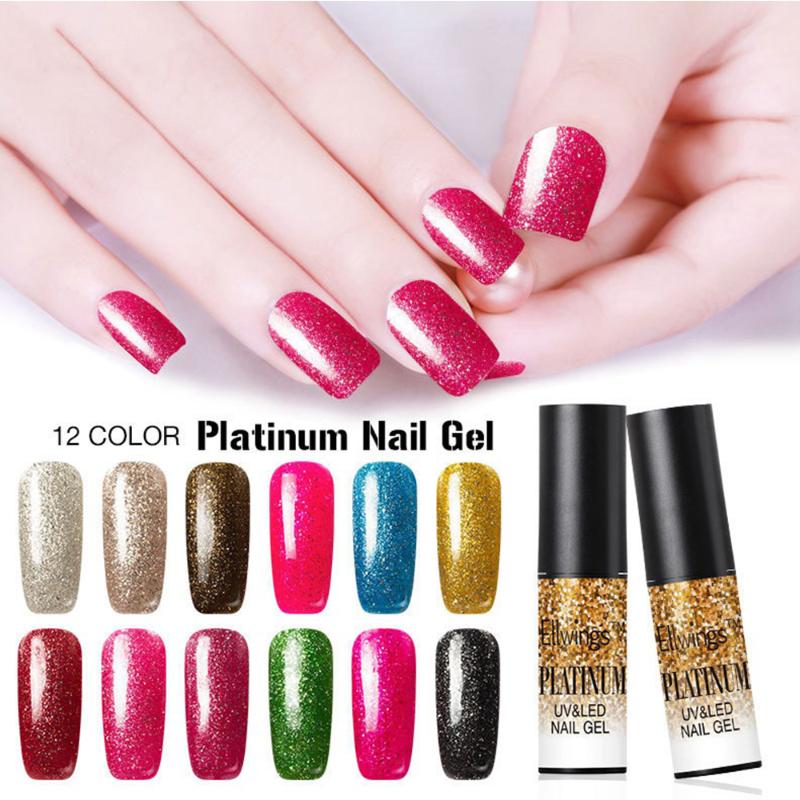 12 Colors Bright Holographic Nail Gel Vernis Platinum Nail Gel Holo UV Led Polish Natural Soak Off Art Decor Tool, 506
12 Colors Bright Holographic Nail Gel Vernis Platinum Nail Gel Holo UV Led Polish Natural Soak Off Art Decor Tool, 506