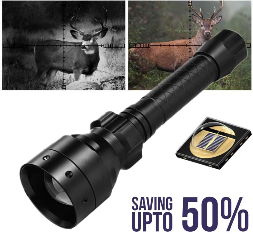 Save 50% Zoom LED infrared night vision IR 10W 850nm 940nm zoom Night vision tactical hunting lamp torch
Save 50% Zoom LED infrared night vision IR 10W 850nm 940nm zoom Night vision tactical hunting lamp torch