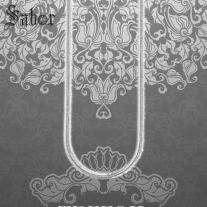 1mm silver color Snake Chain Necklace,2020 New Fashion Jewelry silver color Basic Accessories Gift For Women Girls
1mm silver color Snake Chain Necklace,2020 New Fashion Jewelry silver color Basic Accessories Gift For Women Girls