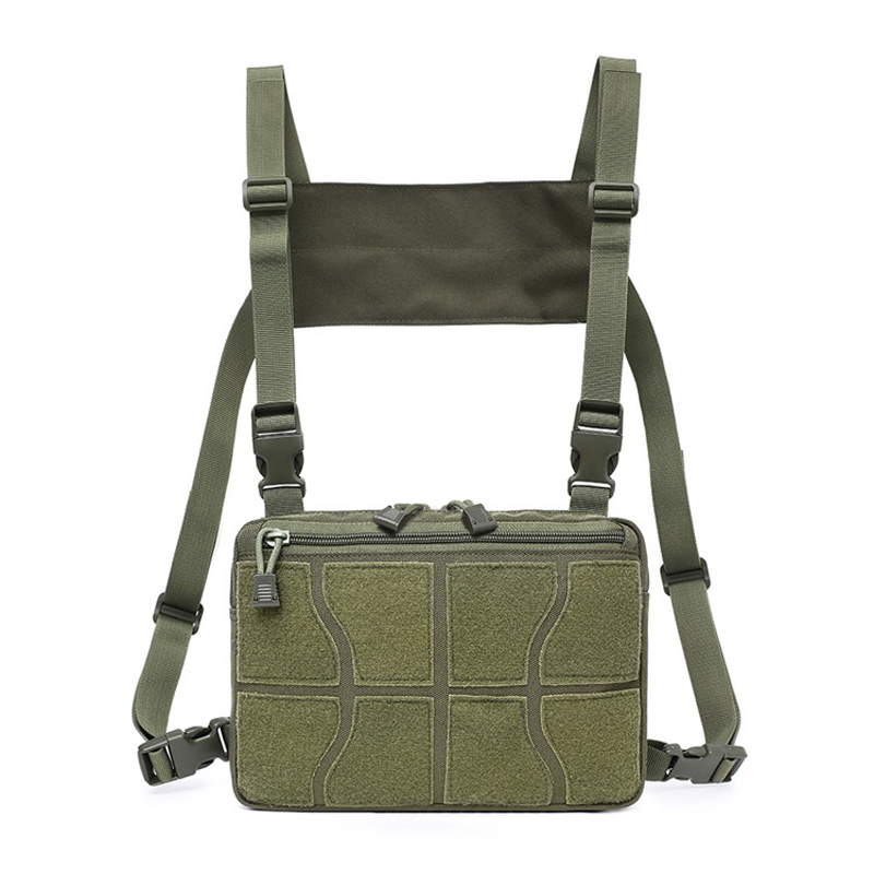 Tactical Chest Rig Bag Men Adjustable Fanny Pack Multi-Functional Molle Tool Pouch Shoulder Bag Tactical Vest Gear, Black
Tactical Chest Rig Bag Men Adjustable Fanny Pack Multi-Functional Molle Tool Pouch Shoulder Bag Tactical Vest Gear, Black
