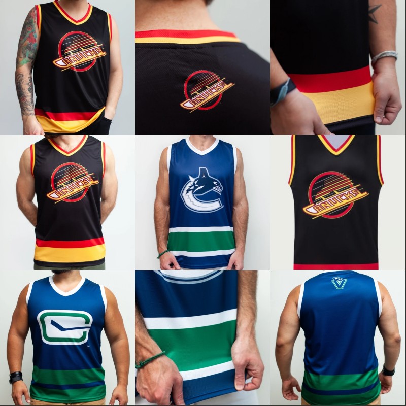 Vancouver Canucks Tank Jersey Bo Horvat Elias Pettersson Brock Boeser Quinn Hughes Tyler Myers Thatcher Demko Louis Domingue Josh Leivo, Black;red
Vancouver Canucks Tank Jersey Bo Horvat Elias Pettersson Brock Boeser Quinn Hughes Tyler Myers Thatcher Demko Louis Domingue Josh Leivo, Black;red