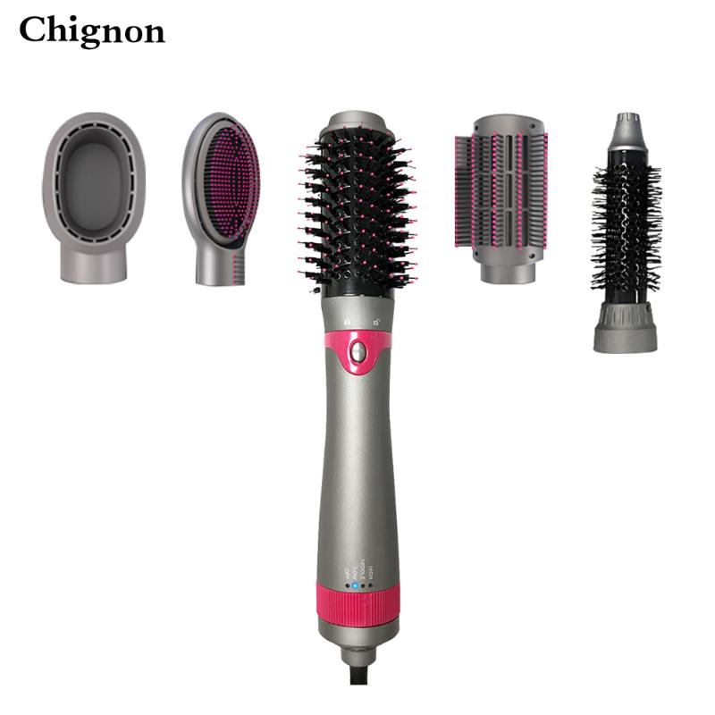 5-in-1 Negative lon Rotating Curler & Straightener One Step Hot Air Brush & Volumizer Hot Air Comb Multifunction Salon
5-in-1 Negative lon Rotating Curler & Straightener One Step Hot Air Brush & Volumizer Hot Air Comb Multifunction Salon