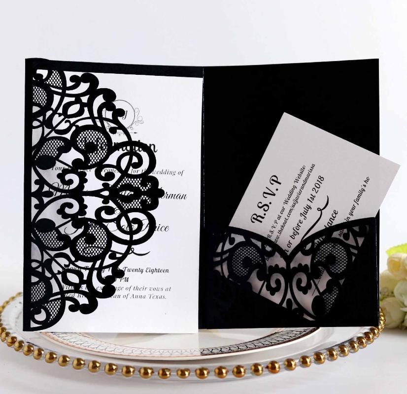 Laser Cut Lace Flower Wedding Invitation Card Greeting Cards For Wedding Party Business Decor Supplies
Laser Cut Lace Flower Wedding Invitation Card Greeting Cards For Wedding Party Business Decor Supplies