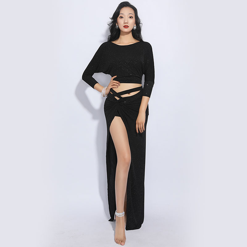 2020 New Arrival Belly Dance Exercise Clothing Female Autumn and Winter Skirt Oriental Bellydance Suit Set, Black
2020 New Arrival Belly Dance Exercise Clothing Female Autumn and Winter Skirt Oriental Bellydance Suit Set, Black