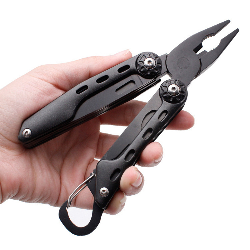 KALAIDUN Pliers Multitool Wire Stripper Crimping Tool Cable Cutter Folding EDC Knife Opener Portable Outdoor Camping Survival Y2006752150