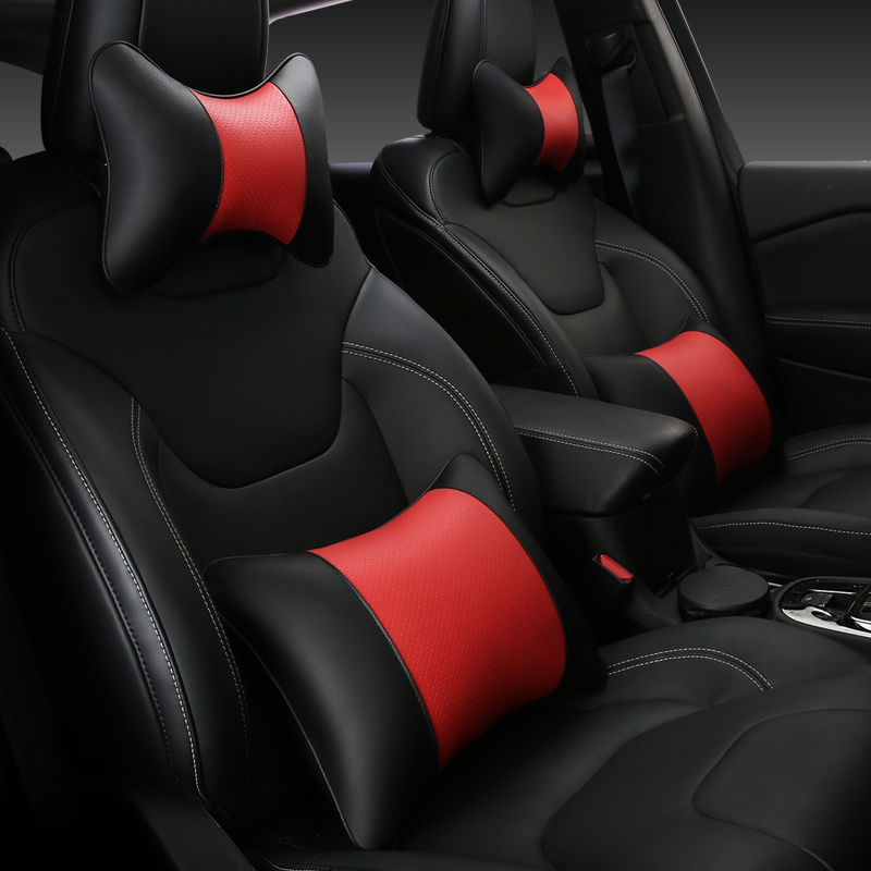KKYSYELVA Leather Car Neck Pillow Auto Headrest pillows Lumbar Support for home office Chair Car Styling Interior Accessories
KKYSYELVA Leather Car Neck Pillow Auto Headrest pillows Lumbar Support for home office Chair Car Styling Interior Accessories