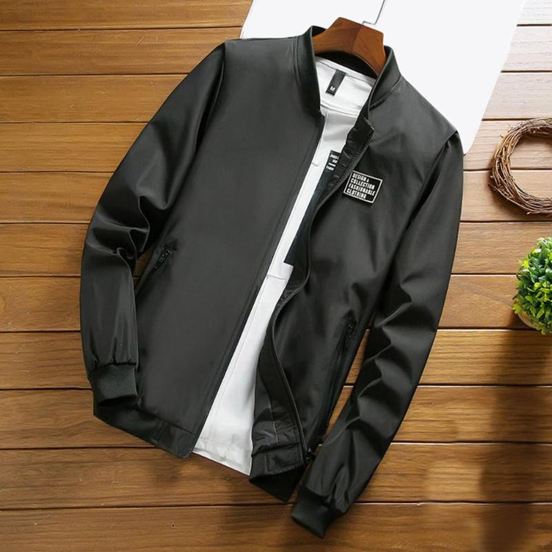 Men's Winter Autumn 2020 New Fashion Streetwear Casual Solid Color Pocket Jacket Zipper Outwear Coat Top Windproof Warm jacket, Black
Men's Winter Autumn 2020 New Fashion Streetwear Casual Solid Color Pocket Jacket Zipper Outwear Coat Top Windproof Warm jacket, Black