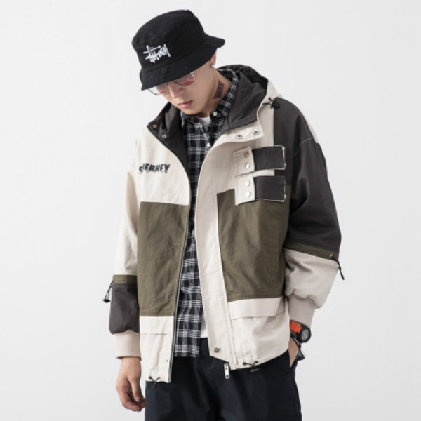 Fashion Jackets for Mens 2020 Autumn Winter Casual Contrast Color Coat Mens Sport Hiphop Style Streetwear Outerwear, Gray
Fashion Jackets for Mens 2020 Autumn Winter Casual Contrast Color Coat Mens Sport Hiphop Style Streetwear Outerwear, Gray