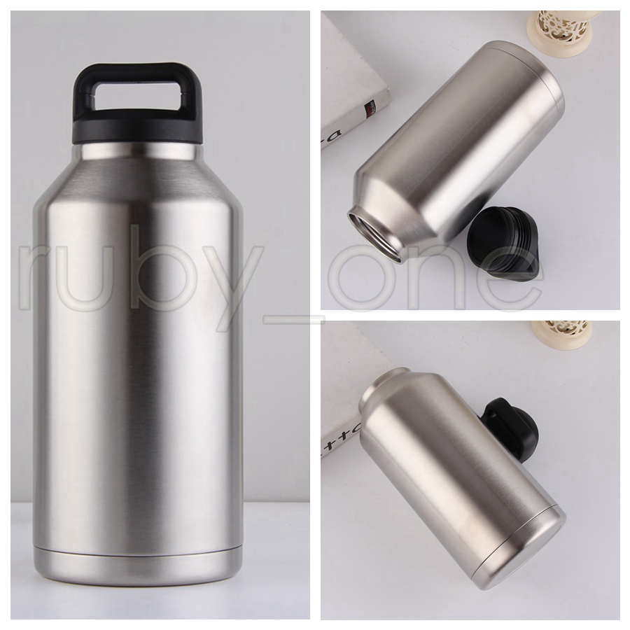 64oz Kettle Stainless Steel Water Bottle Double-layer Sports Insulation Pot Outdoor Camping Picnic Travel Kettle Water Bottles RRA3530
64oz Kettle Stainless Steel Water Bottle Double-layer Sports Insulation Pot Outdoor Camping Picnic Travel Kettle Water Bottles RRA3530