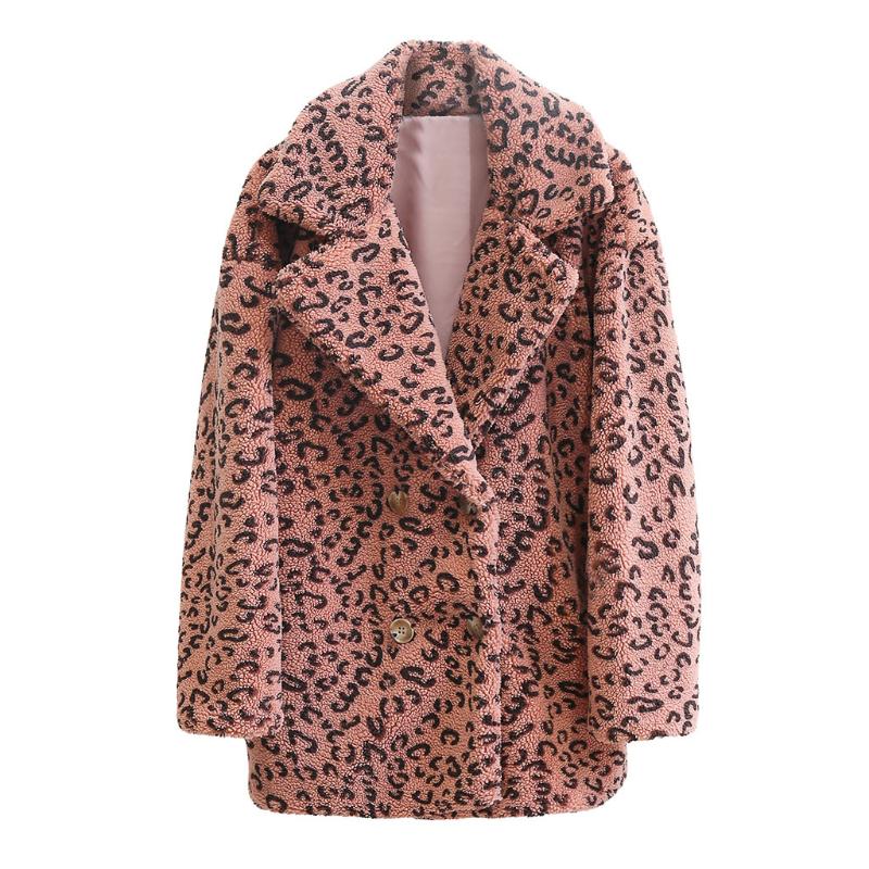CHAMSGEND Women Fashion Leopard Long Jacket Coat Women 2020 Winter Ladies Overcoat Outerwear Faux Lamb Jackets 1003, Pk 
CHAMSGEND Women Fashion Leopard Long Jacket Coat Women 2020 Winter Ladies Overcoat Outerwear Faux Lamb Jackets 1003, Pk