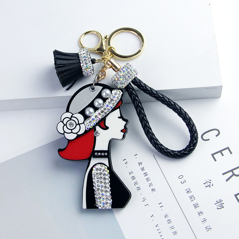 New Fashion Keychain For Women Charm Key chain bag Pendant Key ring Holder Jewelry Handmade Girl gifts Jewelry 2020 Wholesale
New Fashion Keychain For Women Charm Key chain bag Pendant Key ring Holder Jewelry Handmade Girl gifts Jewelry 2020 Wholesale