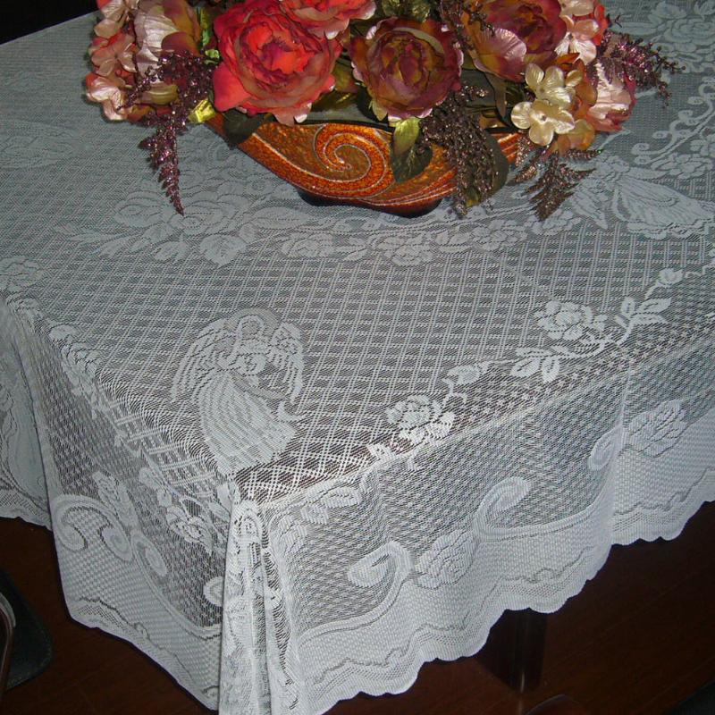 Festival Home Decor Kitchen Knitting White Party Lace Dining Room Vintage Elegant Dustproof Cover Tablecloth Christmas Angel
Festival Home Decor Kitchen Knitting White Party Lace Dining Room Vintage Elegant Dustproof Cover Tablecloth Christmas Angel