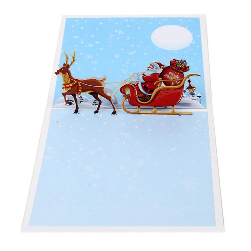 3x Santa Claus Deer Popup Up Greeting 3D Card Gift Christmas Birthday Wedding Greeting cards
3x Santa Claus Deer Popup Up Greeting 3D Card Gift Christmas Birthday Wedding Greeting cards