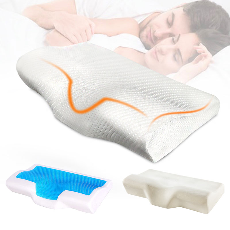 Memory Foam Pillow Slow Rebound Butterfly Shaped Sleep Neck Protection Soft Health Care Pillows Summer Ice-cool Gel Neck Pillows
Memory Foam Pillow Slow Rebound Butterfly Shaped Sleep Neck Protection Soft Health Care Pillows Summer Ice-cool Gel Neck Pillows