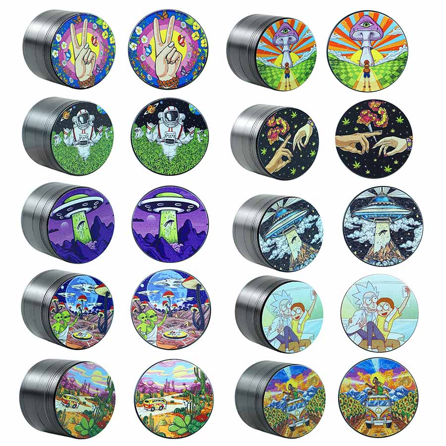 Printed Grinder Zinc Alloy Grinders tobacco grinder 4 layer electric Herb grinder for Smoking Water Pipe smoking
Printed Grinder Zinc Alloy Grinders tobacco grinder 4 layer electric Herb grinder for Smoking Water Pipe smoking