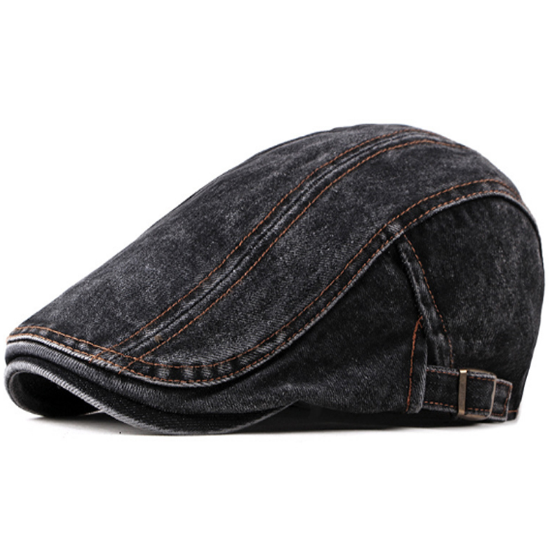 Berets Style Men's Cowboy Hats Outdoor Fashion Washed Denim Summer Solid Colors Adjustable Baseball Caps For Women Wholesale, Black
Berets Style Men's Cowboy Hats Outdoor Fashion Washed Denim Summer Solid Colors Adjustable Baseball Caps For Women Wholesale, Black