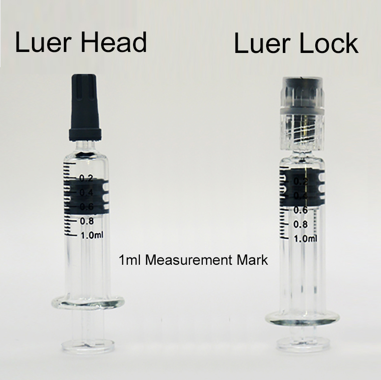 1ml Pyrex Glass Syringes Luer Head Luer Lock Injector Clear Tanks Cartridges with measurement mark tip empty vaporizer Oil Vape Pen 100/lot от DHgate WW